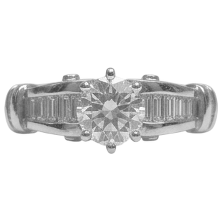 Bague Diamant Naturel 1.30 Carats