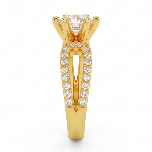 Bague Diamant Naturel 1.4 Carats
