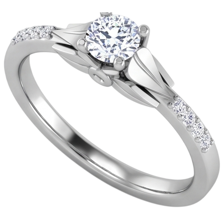 Bague Diamant Naturel 1.40 Carats