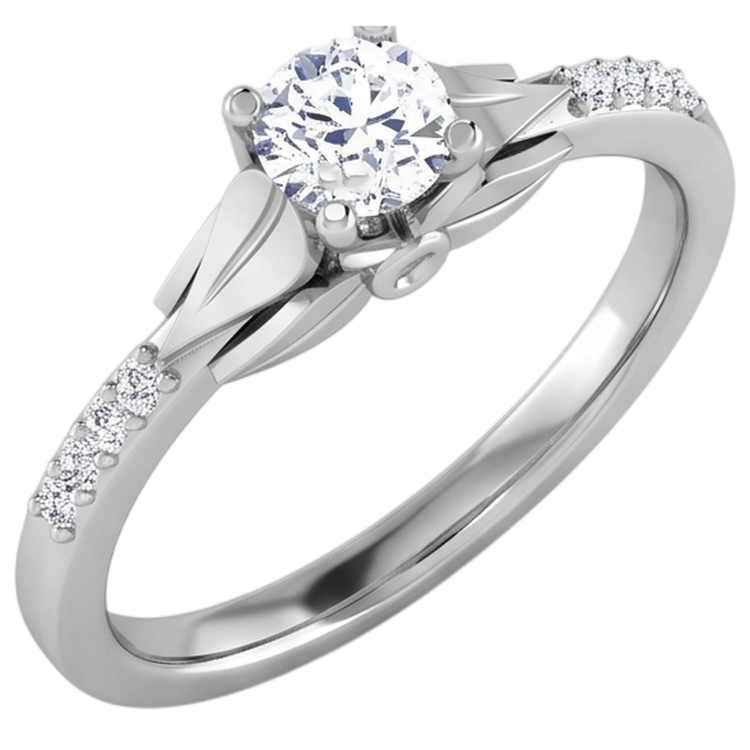 Bague Diamant Naturel 1.40 Carats