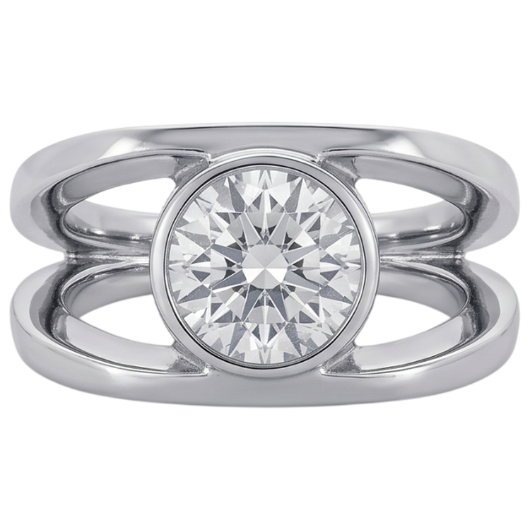 Bague Diamant Naturel 1.50 Carats