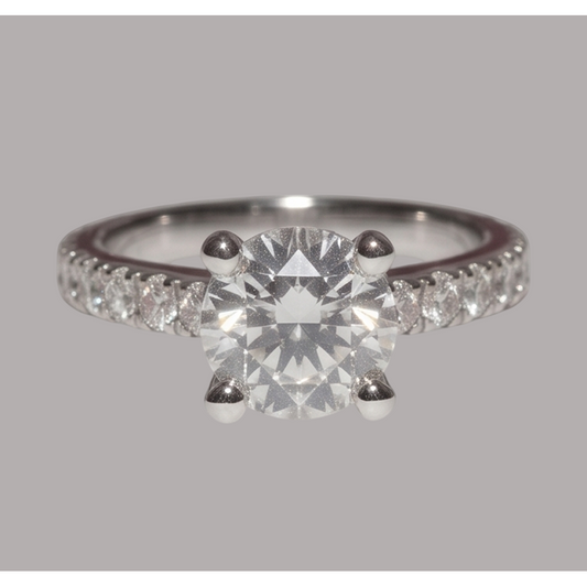 Bague Diamant Naturel 1.50 Carats