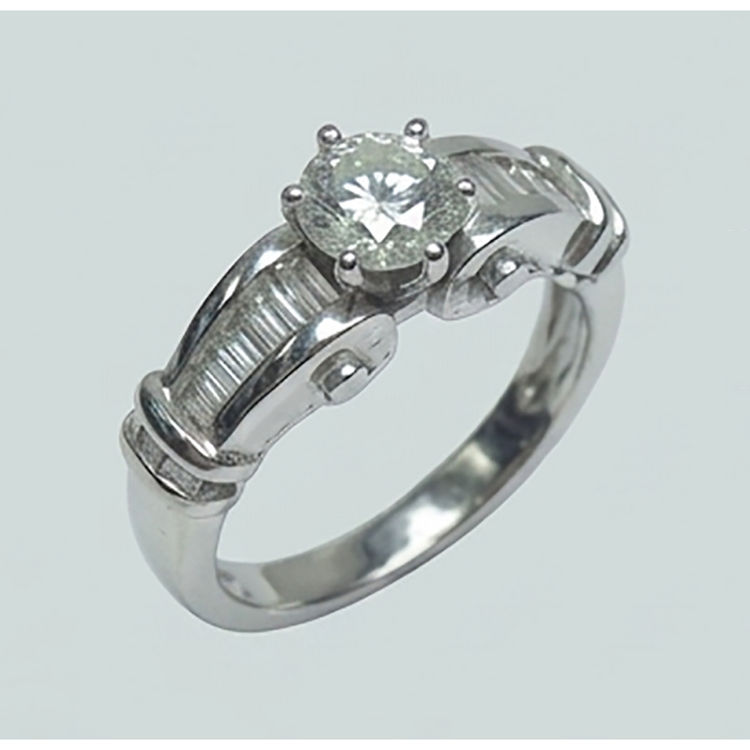 Bague Diamant Naturel 1.50 Carats