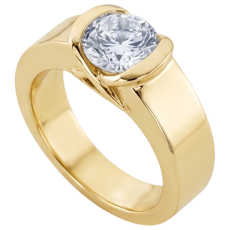 Bague Diamant Naturel 1.50 Carats