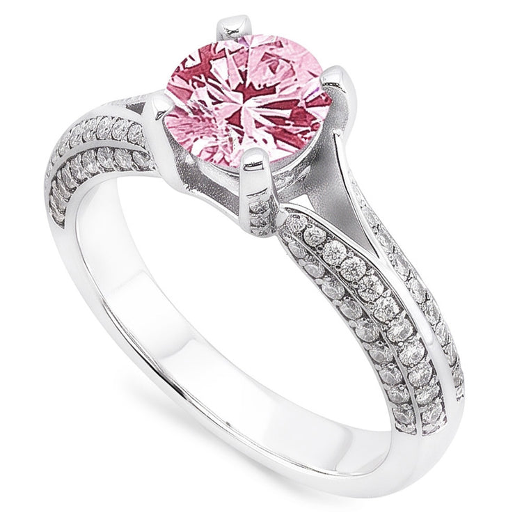 Bague Diamant Naturel 1.51 Carats
