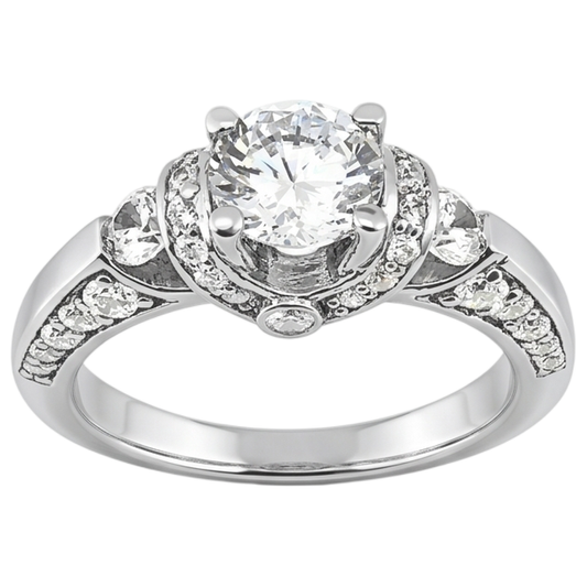 Bague Diamant Naturel 1.70 Carats