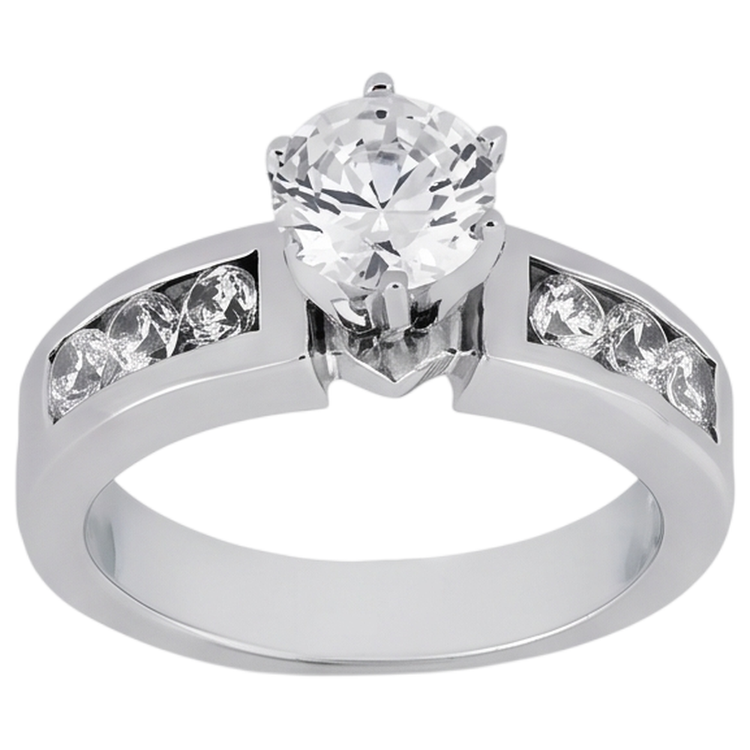 Bague Diamant Naturel 1.70 Carats