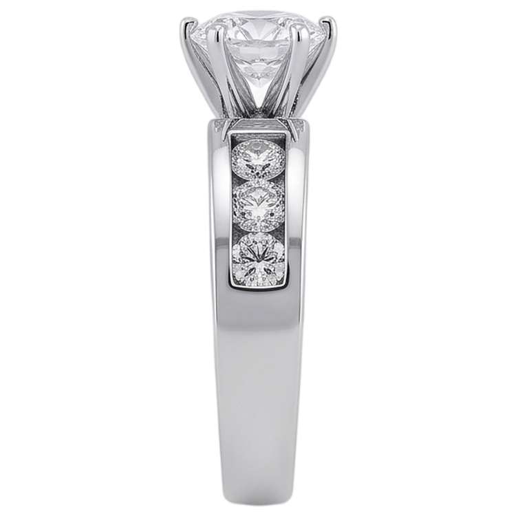 Bague Diamant Naturel 1.70 Carats