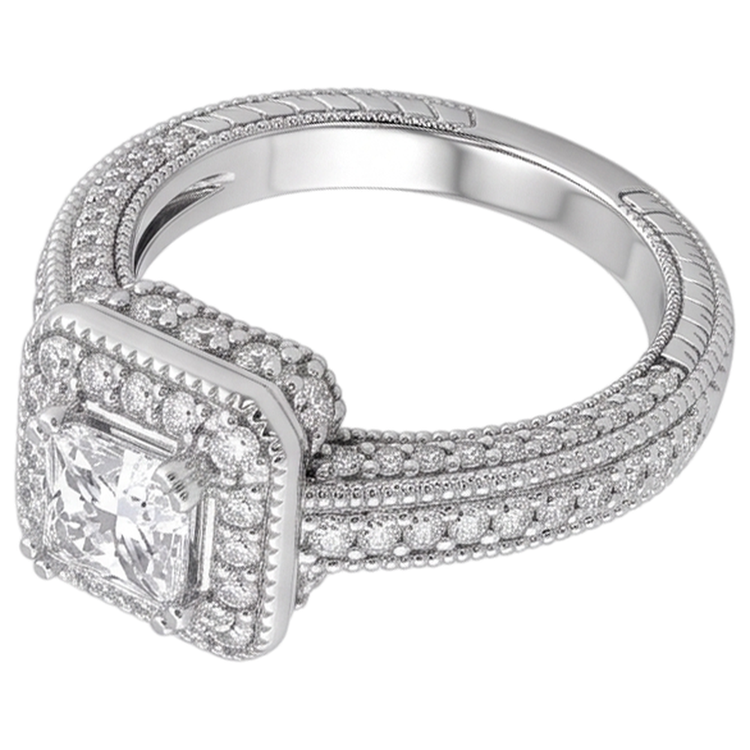 Bague Diamant Naturel 1.75 Carats