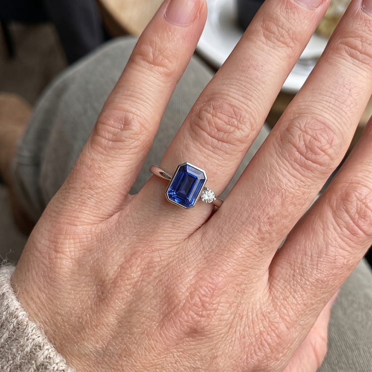Bague Diamant Naturel 1.75 Carats