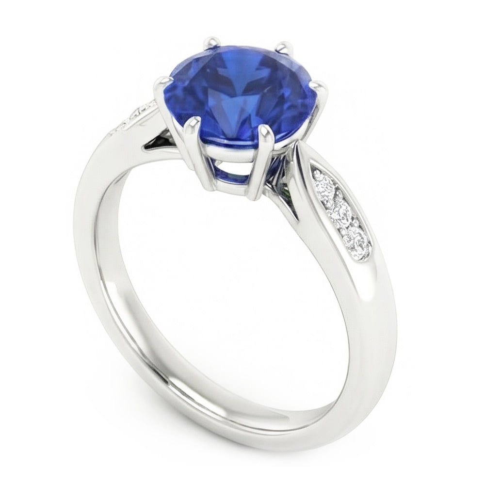 Bague Diamant Naturel 1.80 Carats