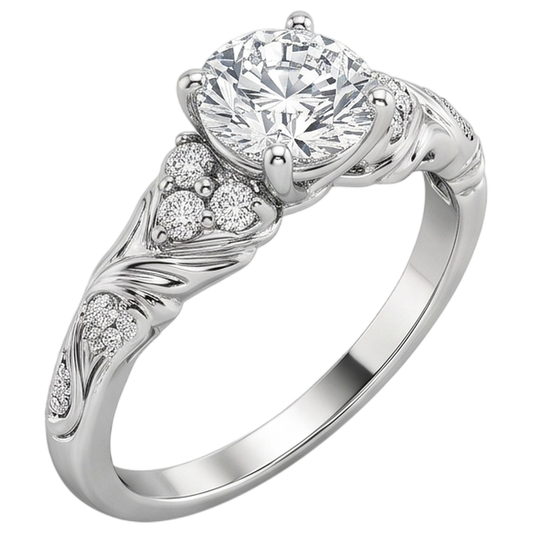Bague Diamant Naturel 1.85 Carats