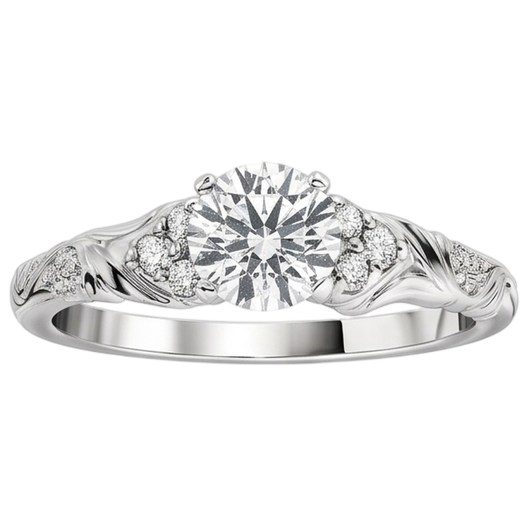 Bague Diamant Naturel 1.85 Carats