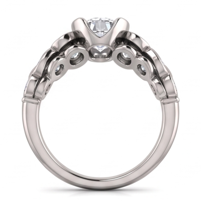 Bague Diamant Naturel 1.86 Carats