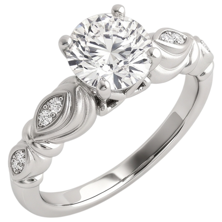 Bague Diamant Naturel 1.90 Carats