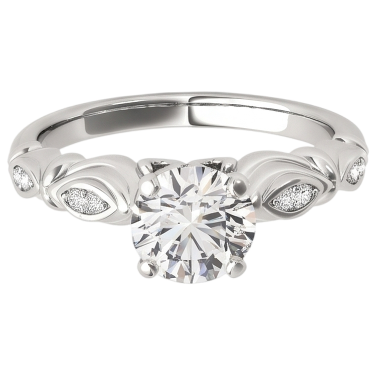 Bague Diamant Naturel 1.90 Carats