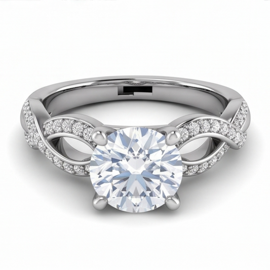 Bague Diamant Naturel 1.97 Carats