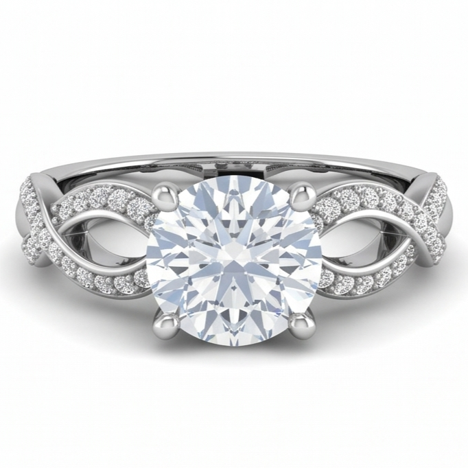 Bague Diamant Naturel 1.97 Carats