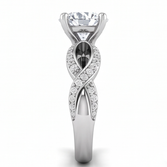 Bague Diamant Naturel 1.97 Carats