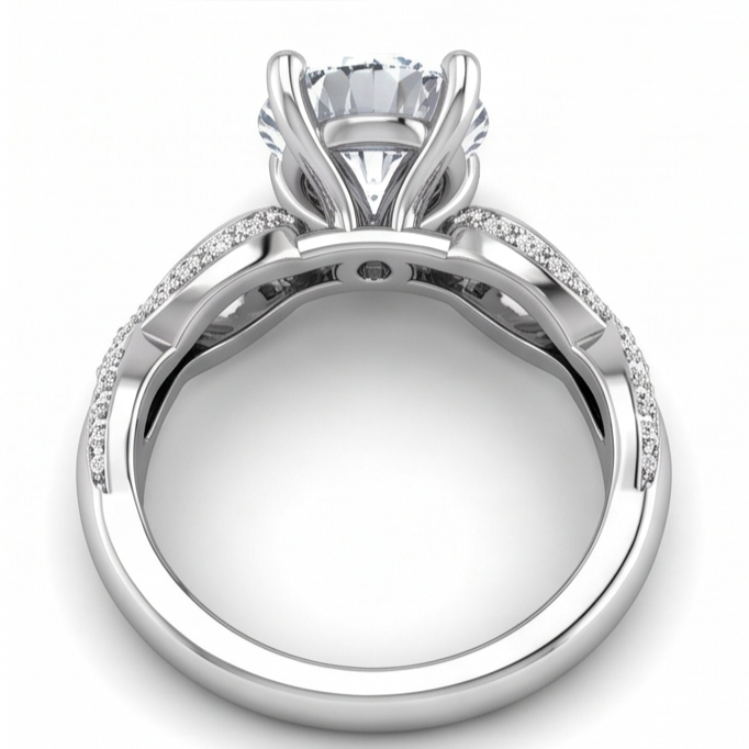 Bague Diamant Naturel 1.97 Carats