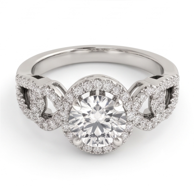 Bague Diamant Naturel 1 Carats