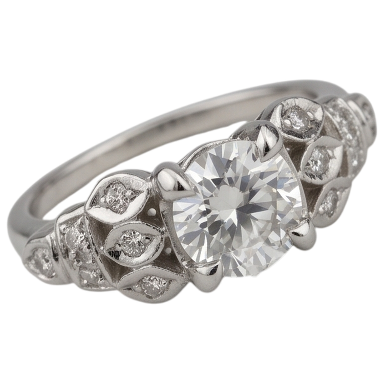 Bague Diamant Naturel 1 Carats