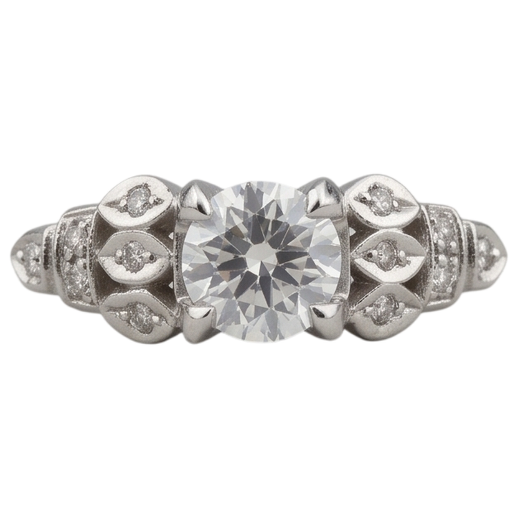 Bague Diamant Naturel 1 Carats