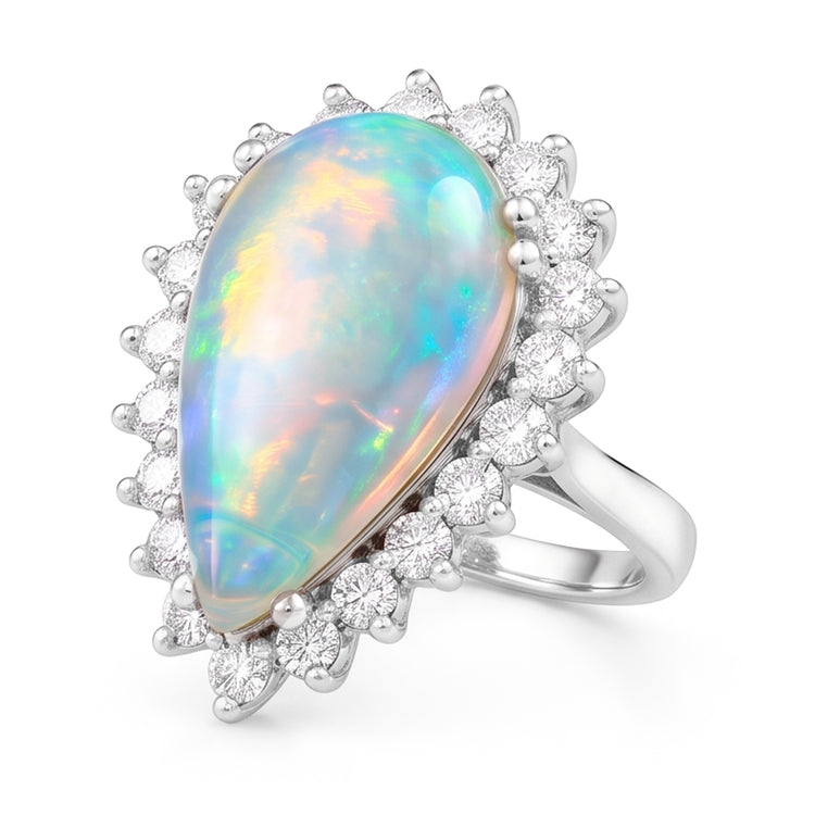 Bague Diamant Naturel 11.75 Carats