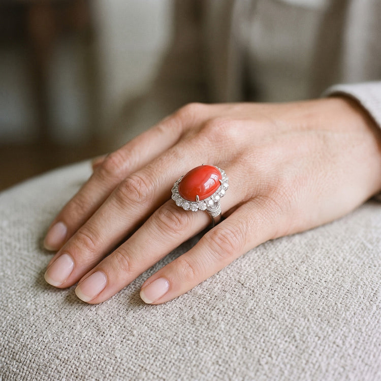 Bague Diamant Naturel 12 Carats