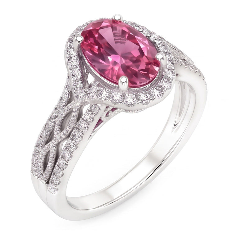 Bague Diamant Naturel 14 Carats