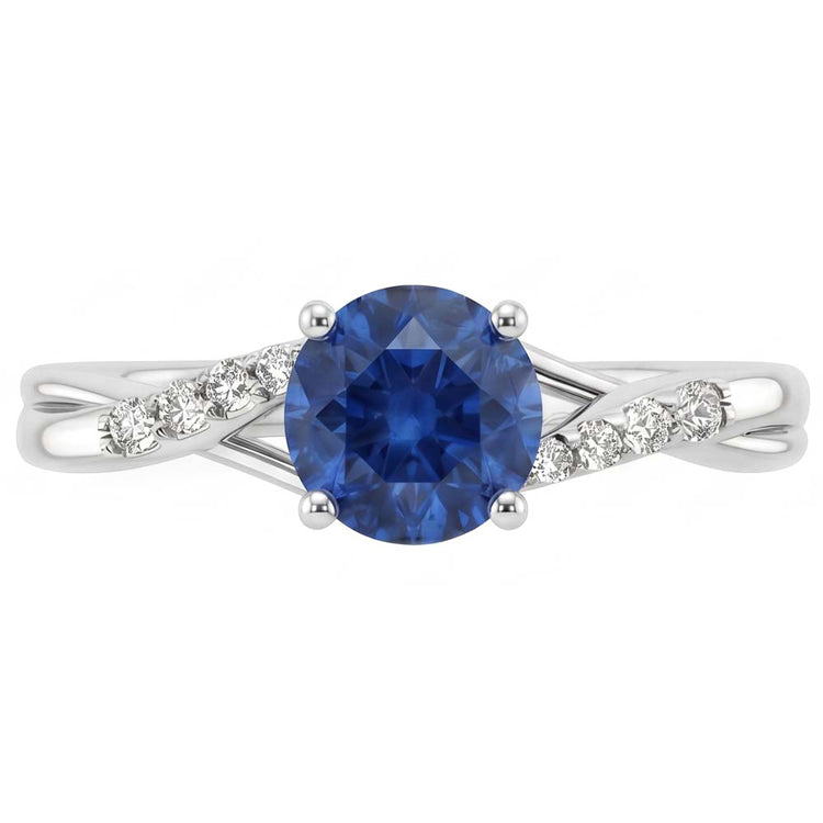 Bague Diamant Naturel 14 Carats