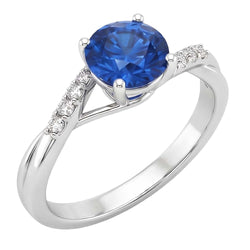 Bague Diamant Naturel 14 Carats