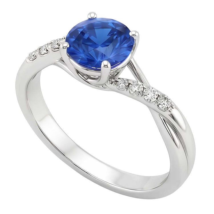 Bague Diamant Naturel 14 Carats