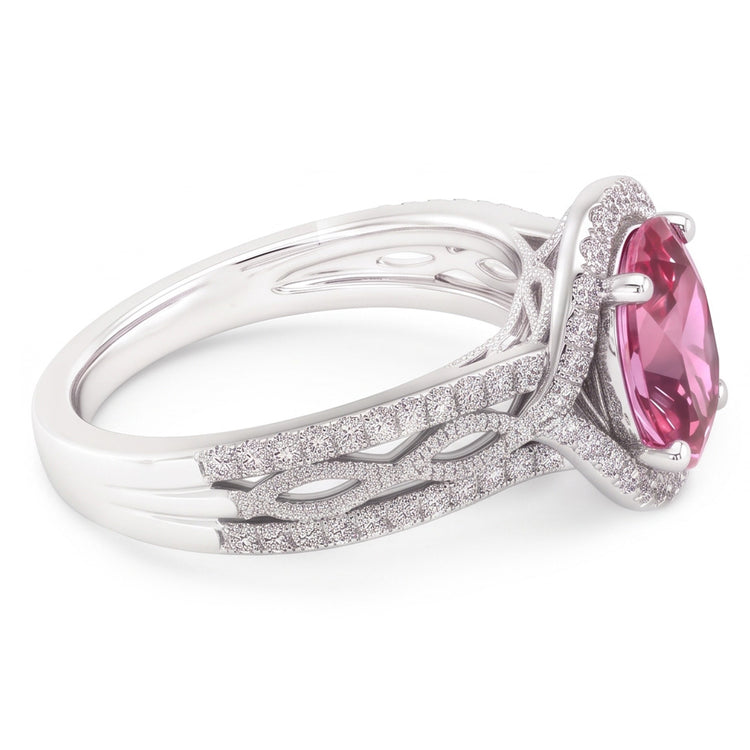 Bague Diamant Naturel 14 Carats