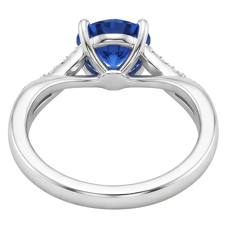 Bague Diamant Naturel 14 Carats