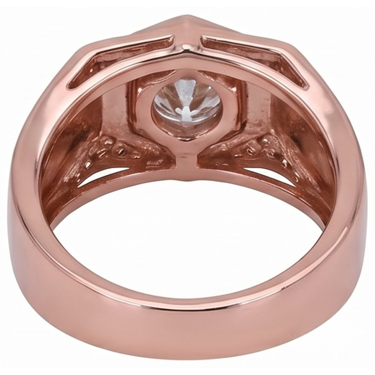 Bague Diamant Naturel 14 Carats