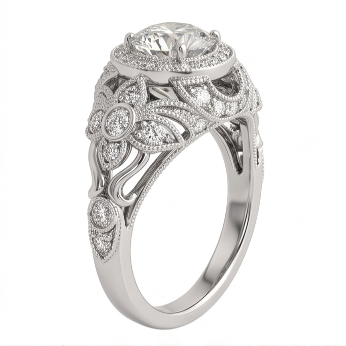 Bague Diamant Naturel 2.0 Carats