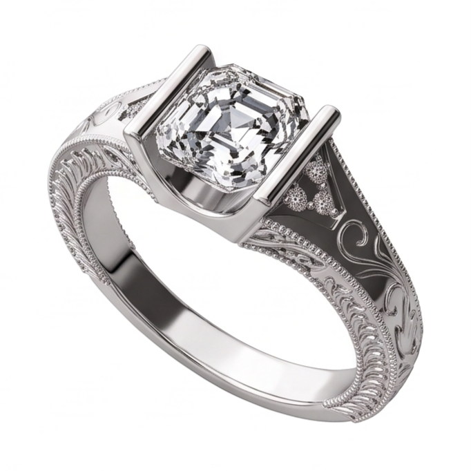 Bague Diamant Naturel 2.00 Carats