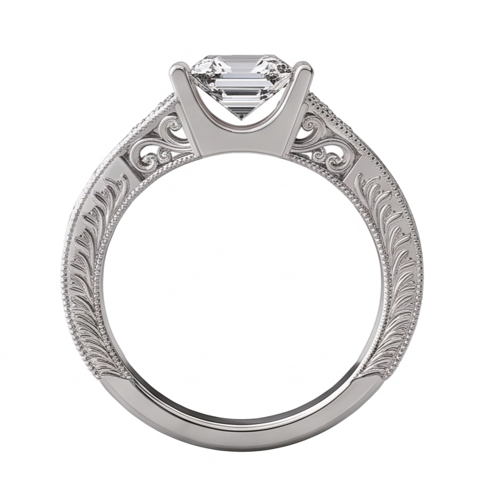 Bague Diamant Naturel 2.00 Carats