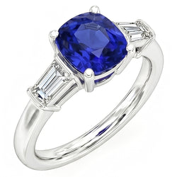 Bague Diamant Naturel 2.25 Carats