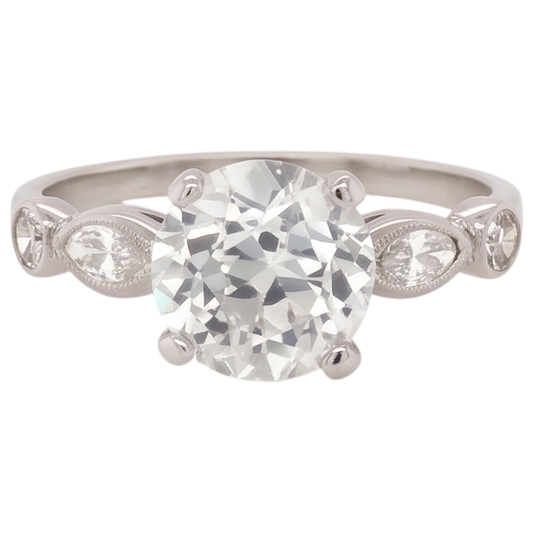 Bague Diamant Naturel 2.25 Carats