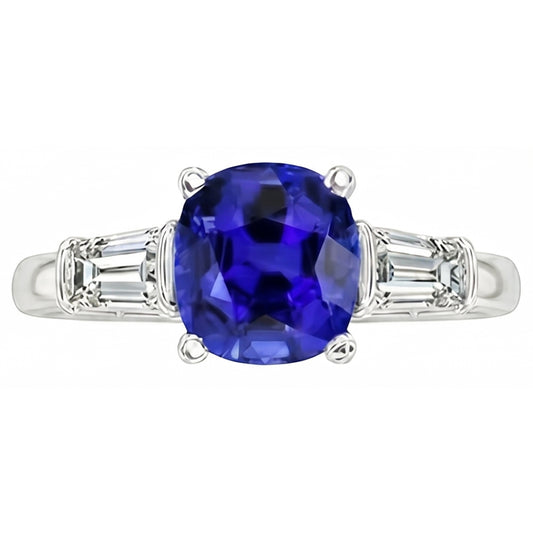 Bague Diamant Naturel 2.25 Carats