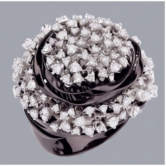 Bague Diamant Naturel 2.25 Carats