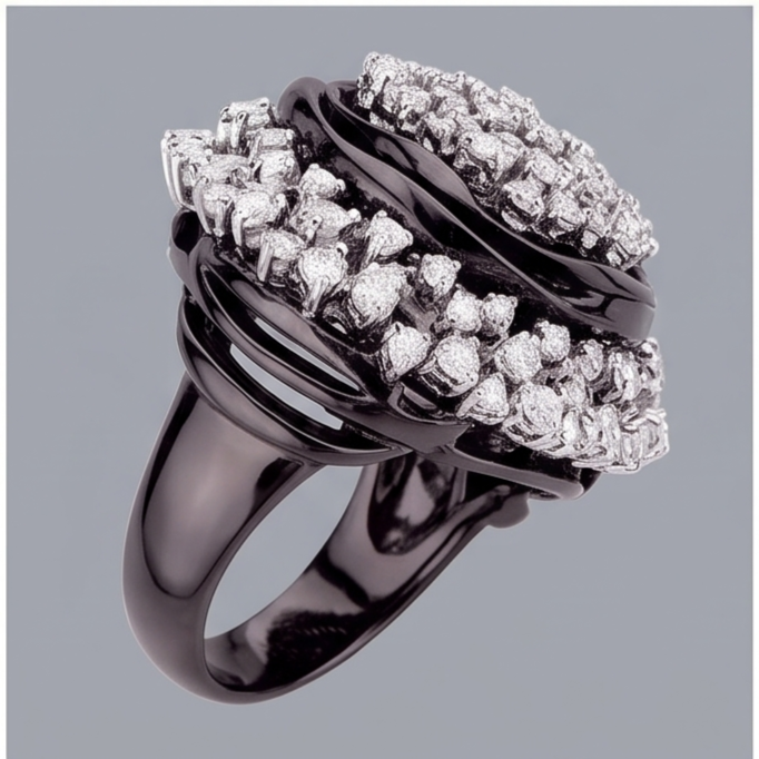 Bague Diamant Naturel 2.25 Carats