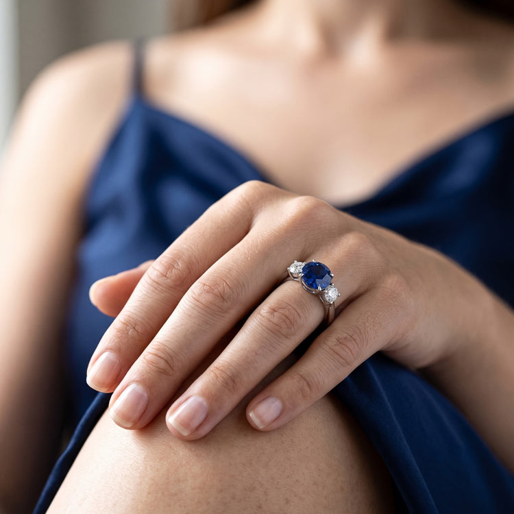 Bague Diamant Naturel 2.25 Carats