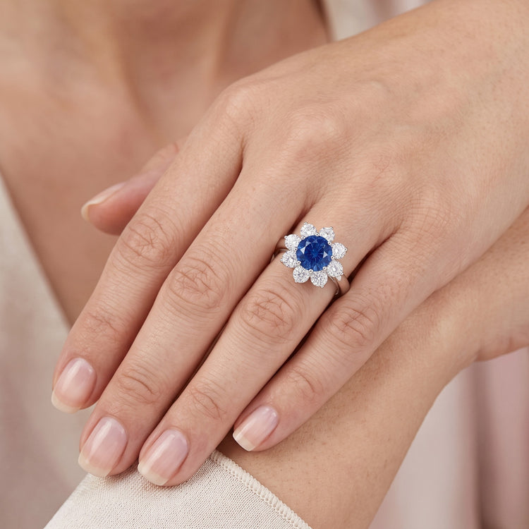 Bague Diamant Naturel 2.45 Carats