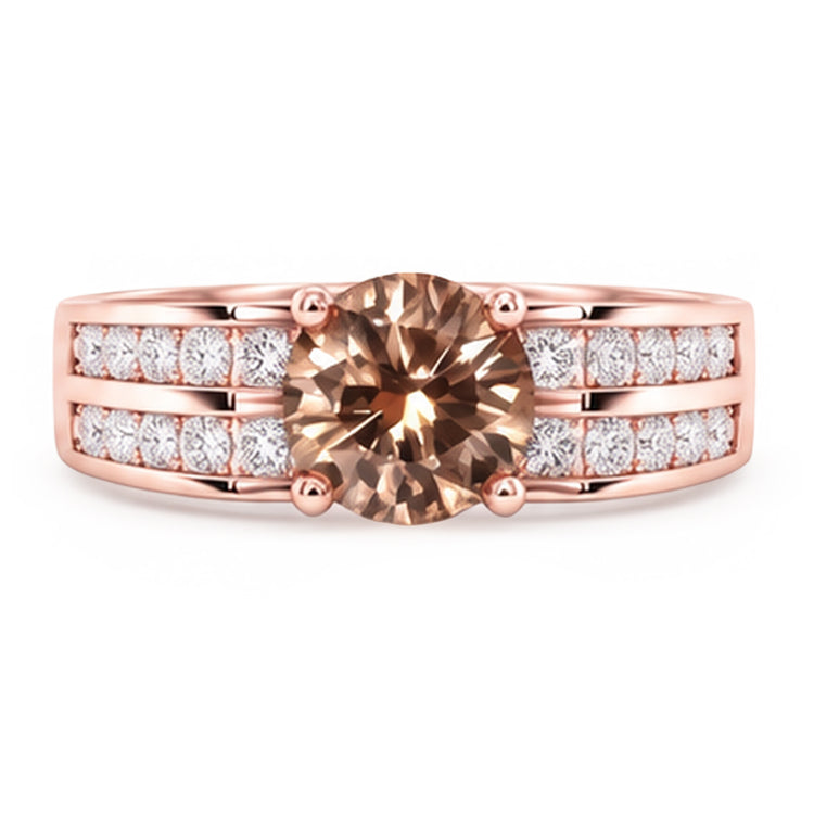 Bague Diamant Naturel 2.5 Carats