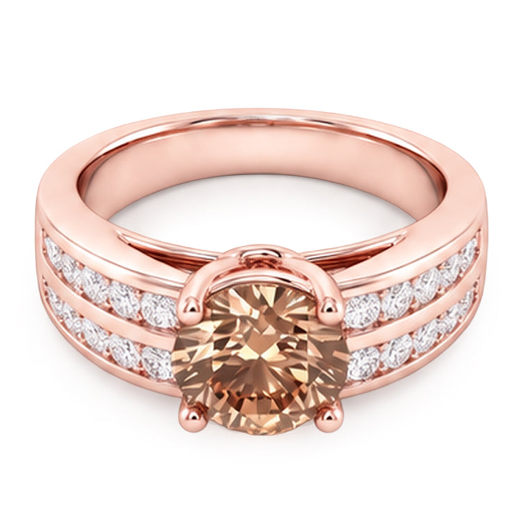 Bague Diamant Naturel 2.5 Carats