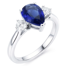 Bague Diamant Naturel 2.50 Carats