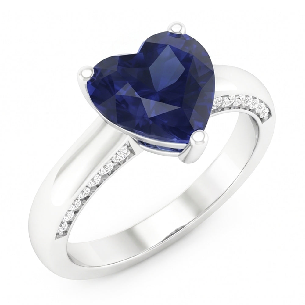 Bague Diamant Naturel 2.50 Carats